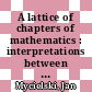A lattice of chapters of mathematics : interpretations between theorems [E-Book] /