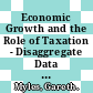 Economic Growth and the Role of Taxation - Disaggregate Data [E-Book] /