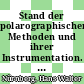Stand der polarographischen Methoden und ihrer Instrumentation. 2. Wechselspannungsverfahren [E-Book] /
