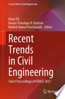 Recent Trends in Civil Engineering [E-Book] : Select Proceedings of ICRACE 2021 /
