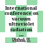 International conference on vacuum ultraviolet radiation physics 0003: conference digest : Tokyo, 30.08.71-02.09.71.