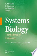 Systems Biology [E-Book] : The Challenge of Complexity /