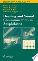 Hearing and Sound Communication in Amphibians [E-Book] /