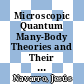 Microscopic Quantum Many-Body Theories and Their Applications [E-Book] : Proceedings of a European Summer School Held at Valencia, Spain, 8–19 September 1997 /