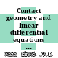 Contact geometry and linear differential equations / [E-Book]