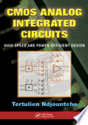CMOS analog integrated circuits : high-speed and power-efficient design [E-Book] /