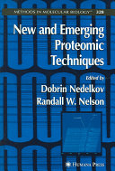 New and emerging proteomic techniques /