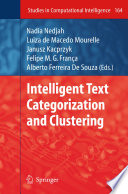 Intelligent Text Categorization and Clustering [E-Book] /