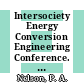 Intersociety Energy Conversion Engineering Conference. 25,1, 1990,1 : IECEC : proceedings Reno, NV, 12.08.90-17.08.90 /