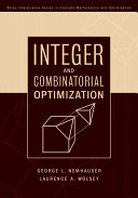 Integer and combinatorial optimization [E-Book] /