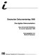 Deutscher Dokumentartag. 1996. Die digitale Dokumentation : Proceedings Heidelberg, 24.09.96-26.09.96.
