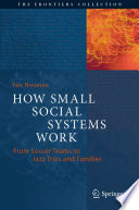 How Small Social Systems Work [E-Book] : From Soccer Teams to Jazz Trios and Families /