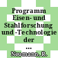 Programm Eisen- und Stahlforschung und -Technologie der Bundesregierung : Statusbericht. 1982, Bd 03 : Vorträge : Berlin, 18.10.1982-22.10.1982.