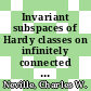 Invariant subspaces of Hardy classes on infinitely connected open surfaces [E-Book] /