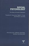 Social psychology : the study of human interaction /