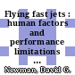 Flying fast jets : human factors and performance limitations [E-Book] /