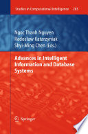 Advances in Intelligent Information and Database Systems [E-Book] /