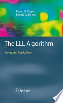 The LLL Algorithm [E-Book] : Survey and Applications /