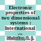 Electronic properties of two dimensional systems : International conference on electronic properties of two dimensional systems. 0005: proceedings : Oxford, 05.09.1983-09.09.1983.