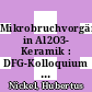 Mikrobruchvorgänge in Al2O3- Keramik : DFG-Kolloquium Jülich, 9.-10. April 1990 [E-Book] /