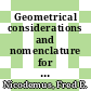 Geometrical considerations and nomenclature for reflectance /