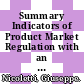 Summary Indicators of Product Market Regulation with an Extension to Employment Protection Legislation [E-Book] /