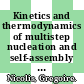 Kinetics and thermodynamics of multistep nucleation and self-assembly in nanoscale materials / [E-Book]