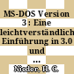 MS-DOS Version 3 : Eine leichtverständliche Einführung in 3.0 und 3.1 mit Beispielen und Übungen, alphabetischer Befehlsübersicht und Hinweisen zur Konfiguration.