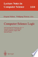 Computer Science Logic [E-Book] : 11th International Workshop, CSL'97, Annual Conference of the EACSL, Aarhus, Denmark, August 23-29, 1997, Selected Papers /