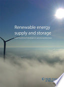 Renewable energy supply and storage : guide for planners & developers in sparsely populated areas [E-Book] /