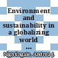 Environment and sustainability in a globalizing world [E-Book] /