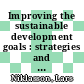 Improving the sustainable development goals : strategies and the governance challenge [E-Book] /