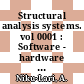 Structural analysis systems. vol 0001 : Software - hardware - capability - compatibility - applications.