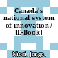 Canada's national system of innovation / [E-Book]