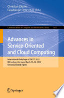 Advances in Service-Oriented and Cloud Computing [E-Book] : International Workshops of ESOCC 2022, Wittenberg, Germany, March 22-24, 2022, Revised Selected Papers /