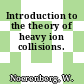 Introduction to the theory of heavy ion collisions.