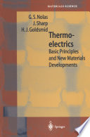 Thermoelectrics [E-Book] : Basic Principles and New Materials Developments /