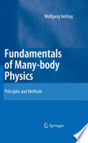 Fundamentals of many-body physics : principles and methods [E-Book] /