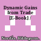 Dynamic Gains from Trade [E-Book] /