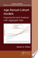 Age-period-cohort models : approaches and analyses with aggregate data [E-Book] /