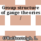 Group structure of gauge theories /