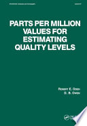 Parts per million values for estimating quality levels.