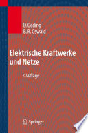 Elektrische Kraftwerke und Netze [E-Book] /