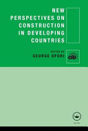 New perspectives on construction in developing countries [E-Book] /