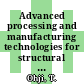 Advanced processing and manufacturing technologies for structural and multifunctional materials : a collection of papers presented at the 35th International Conference on Advanced Ceramics and Composites, January 18-23, 2011, Daytona Beach, Florida. V [E-Book] /