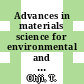 Advances in materials science for environmental and energy technologies / [E-Book]