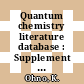 Quantum chemistry literature database : Supplement 2 : Bibliography of ab initio calculations for 1982.