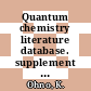 Quantum chemistry literature database. supplement 4 : Bibliography of ab initio calculations for 1984.