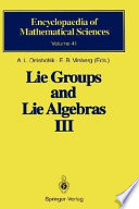 Lie groups and Lie algebras. 3. Structure of Lie groups and Lie algebras.