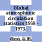 Global atmospheric circulation statistics 1958 - 1973.